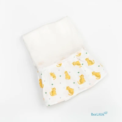 Cute Cub - Beelittle Premium Organic Cotton Baby Thottil Cradle | Soft, Breathable & Portable