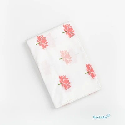 Lotus - Beelittle Premium Organic Cotton Baby Thottil Cradle | Soft, Breathable & Portable