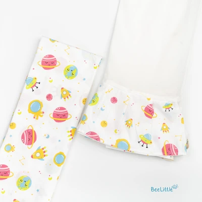 Galaxy - Beelittle Premium Organic Cotton Baby Thottil Cradle | Soft, Breathable & Portable