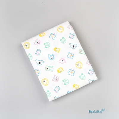 Wild Tales - Beelittle Premium Organic Cotton Baby Thottil Cradle | Soft, Breathable & Portable