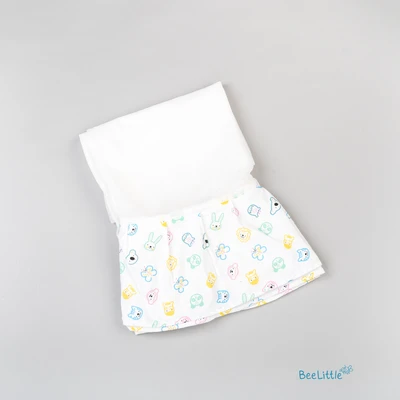 Wild Tales - Beelittle Premium Organic Cotton Baby Thottil Cradle | Soft, Breathable & Portable
