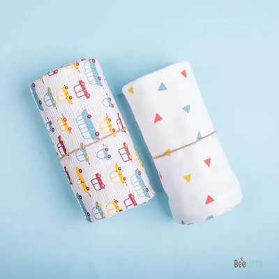 Cars 2.0 – Organic Muslin Cotton Baby Swaddle Blanket
