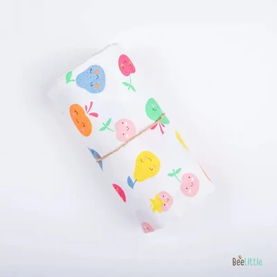 Fruit Punch – Organic Muslin Cotton Baby Swaddle Blanket