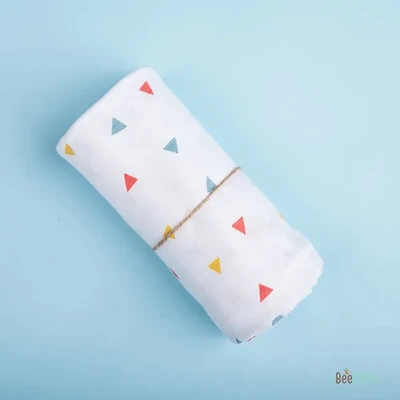Mad Angles – Organic Muslin Cotton Baby Swaddle Blanket