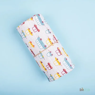 Cars 2.0 – Organic Muslin Cotton Baby Swaddle Blanket