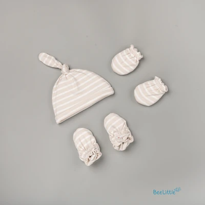 Brown Stripes - 0-6M