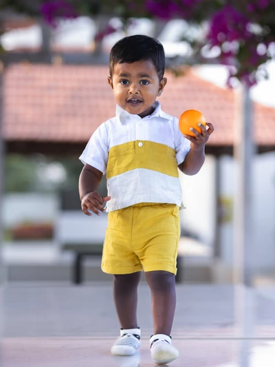 Mustard Polo Outfit