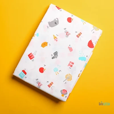 Alpha Beta - Beelittle Premium Organic Cotton Baby Thottil Cradle | Soft, Breathable & Portable