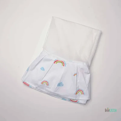 Fly high - Beelittle Premium Organic Cotton Baby Thottil Cradle | Soft, Breathable & Portable