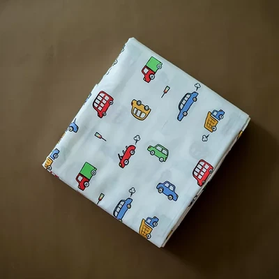 Traffic jam - Beelittle Premium Organic Cotton Baby Thottil Cradle | Soft, Breathable & Portable