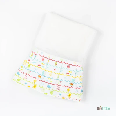 Under the Sea - Beelittle Premium Organic Cotton Baby Thottil Cradle | Soft, Breathable & Portable