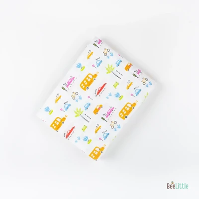 Cars 3.0 - Beelittle Premium Organic Cotton Baby Thottil Cradle | Soft, Breathable & Portable