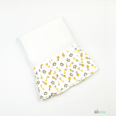 Penquins - Beelittle Premium Organic Cotton Baby Thottil Cradle | Soft, Breathable & Portable