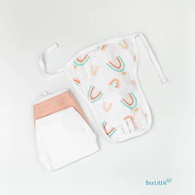 Peach rainbow - 0-3m