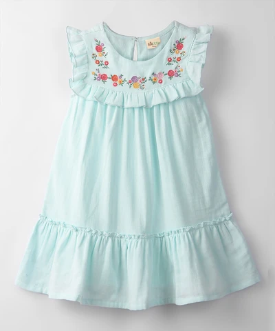 Minty blue