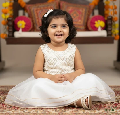 White Lacy Cut-Out Dress